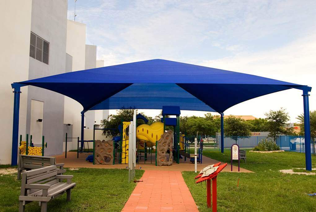 Park And Playground Canopies Shade Fla, Shade Ideas For Playgrounds